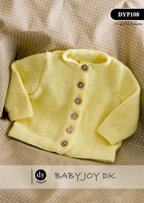 Cardigan in DY Choice Baby Joy DK - DYP108