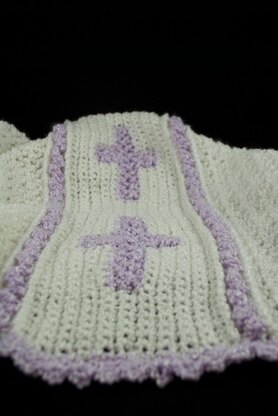 Celtic Cross Baby Blanket