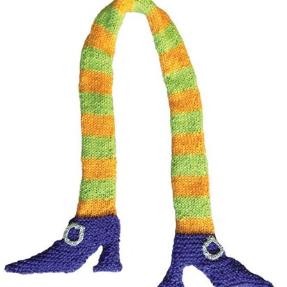 Witch's Feet Silly Scarf