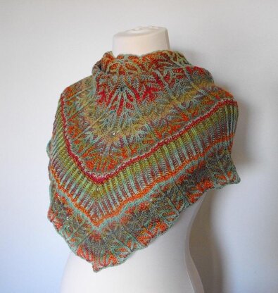 Crinoidea Shawl