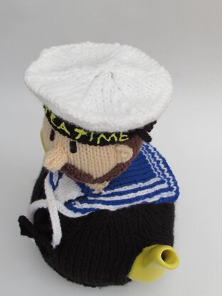 Royal Navy sailor tea cosy