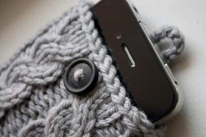 Kare Knits' Signature Cable Knit iPhone Case