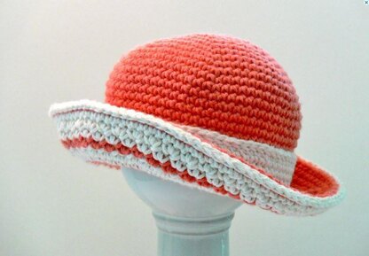 Double Brim Hat Girl's Women's