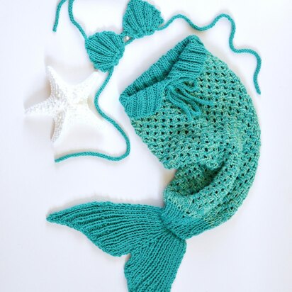 Mermaid Tail Baby Blanket