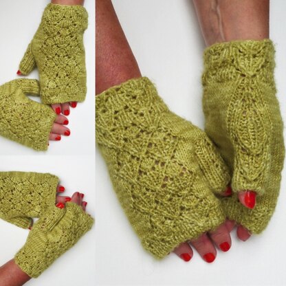 Fingerless mitts