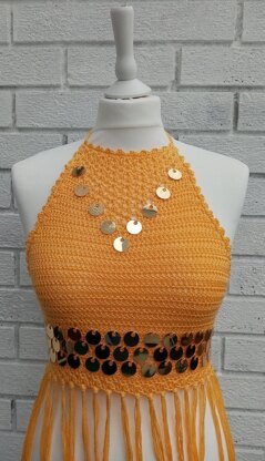 Boho Halter Top