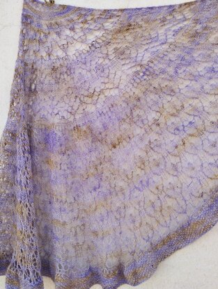 Jacaranda Shawl