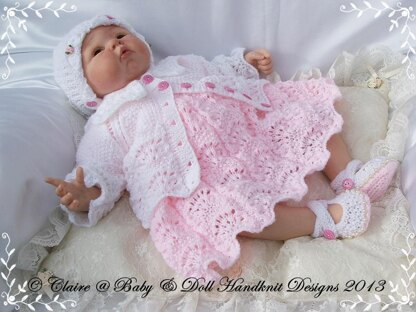 Lacy Dress & Jacket Set