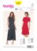 Burda Style Dress Sewing Pattern B6877 - Paper Pattern, Size 10 - 20