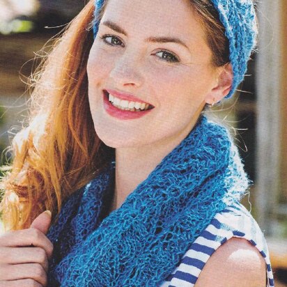 Lacy Snood and Headband