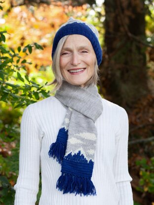 December Mountain  Scarf & Hat