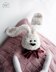 Long Ears Bunny Baby Toy Blanket