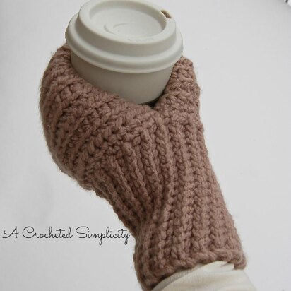 "Knot Knit" Coffee & Drink Mitt