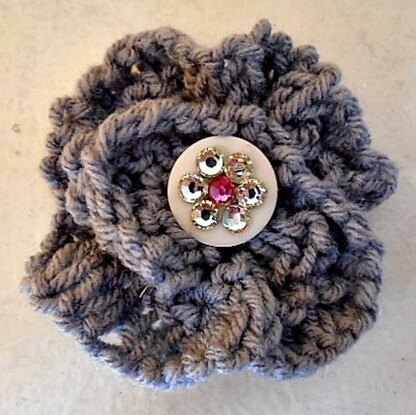 1065 - knit flower