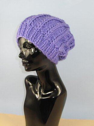 Super Chunky Fishermans Rib Slouch Hat