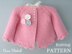 Knitting Pattern Baby Girl Jacket Newborn Girl Coat Olivia