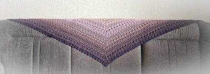 Flat Triangular Scarf "Despina"