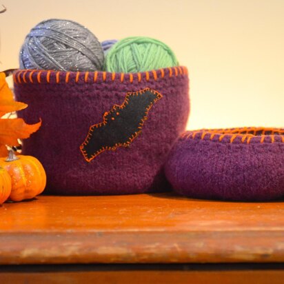 Felted Treat Bowls