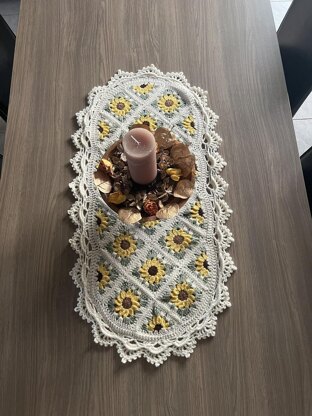 Sunflower Table Runner