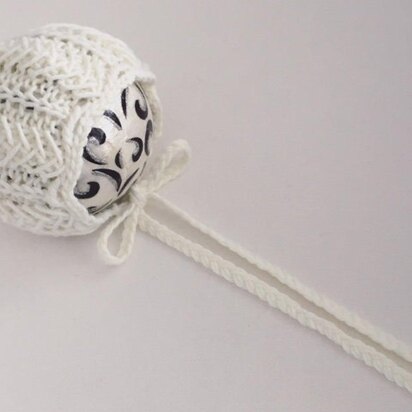 My Precious round back bonnet - knitting pattern