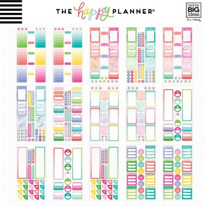 Happy Planner Sticker Value Pack - Productivity Fill-In, 540/Pkg