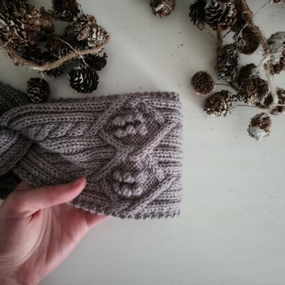 Griottes Headband - knitting pattern