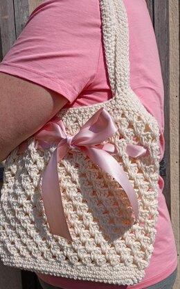 Granny Bow Market Bag