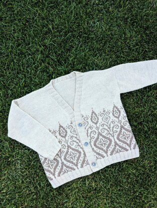 Finial and Fern Cardigan