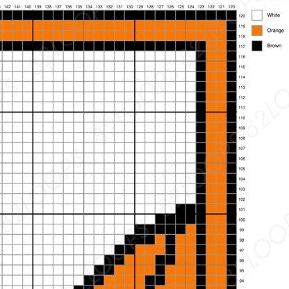 Basketball Baby Blanket | C2C Crochet Pattern