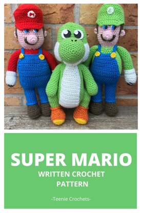 3 Super Mario Crochet Patterns