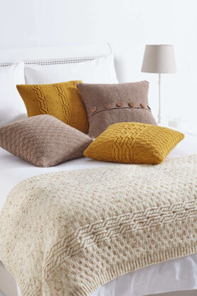 Mustard bed runner and cushions new arrivals