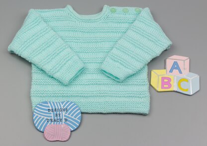 Robyn Baby jumper knitting pattern