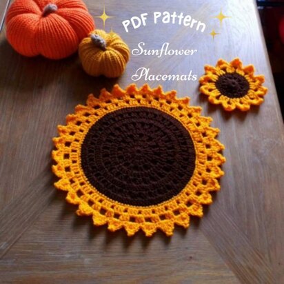Sunflower placemat