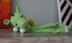 Crochet Pattern Cuddle Cloth Dragon Draco!