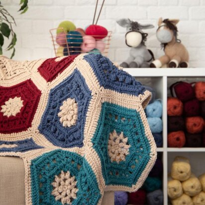 Hexagon Garden Blanket