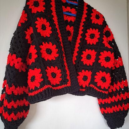 Poppy Granny Cardy