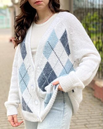 Beckham Cardigan - knitting pattern