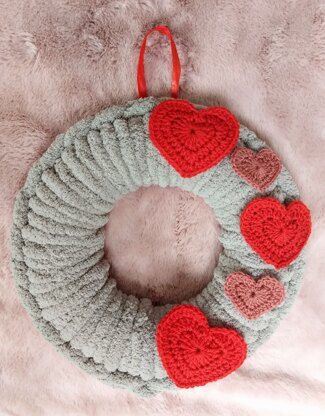 Valentine's Heart Wreath