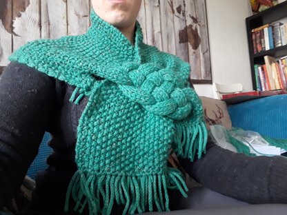Celtic scarf