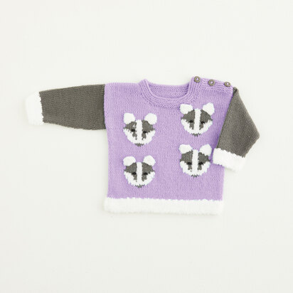 Hooded Cardigan in Snuggly Bunny & Snuggly DK - 5449 - Downloadable PDF