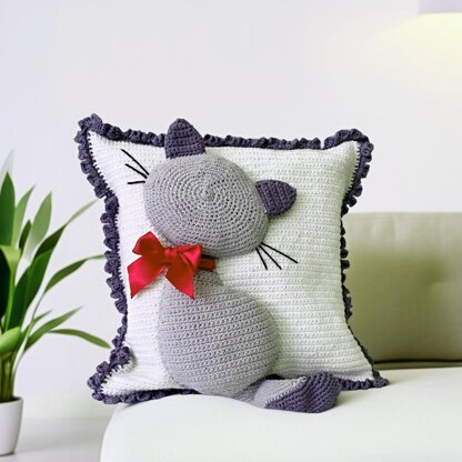 3D effect Cat Pillowcase