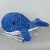 Wesley the Whale - US Terminology - Amigurumi