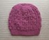 Hat in Cherries Stitch for a Lady