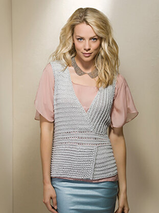 Opulent Multidirectional Tank in Tahki Yarns Cotton Classic Lite