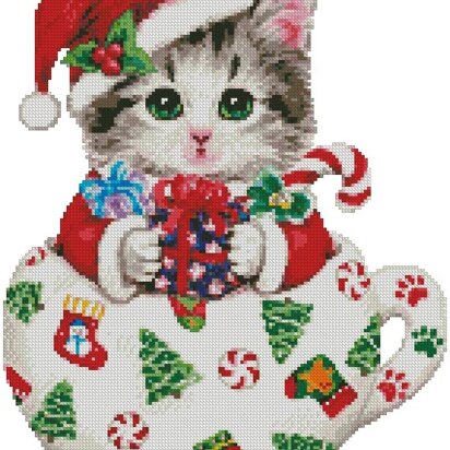 Christmas Kitty Cup - #11059-KH