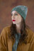 Women's Hat Looking Glass in Universal Yarn Fibra Natura Kingston Tweed - Downloadable PDF