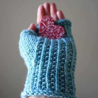 Belgique Fingerless Mittens Mitts