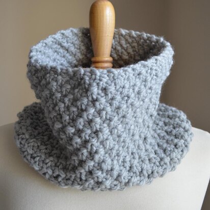 Chunky Cowl, Knit Neck Warmer Scarf