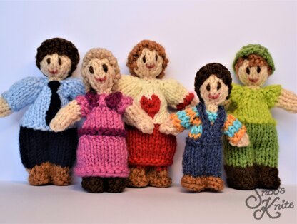 First Doll Family Knitting Pattern Snoo's Knits