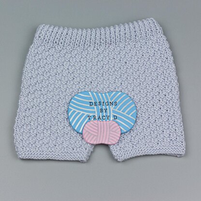 Harri Jumper, shorts, hat and socks baby knitting pattern 18" chest